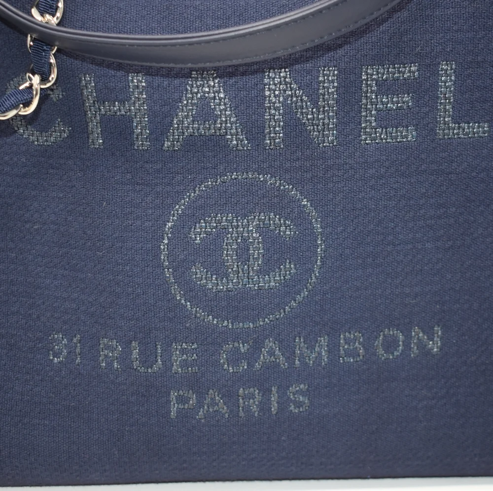 Chanel Deauville Navy